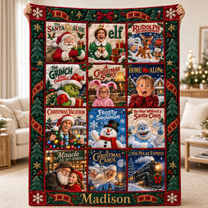 Nostalgia Cinematic Blanket, Personalized Gifts 02qhdt011026-Homacus
