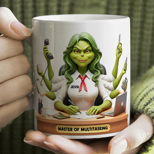 Master Of Multitasking Coffee Mug - Personalized Gifts For Officers 07TOLU111125-Homacus