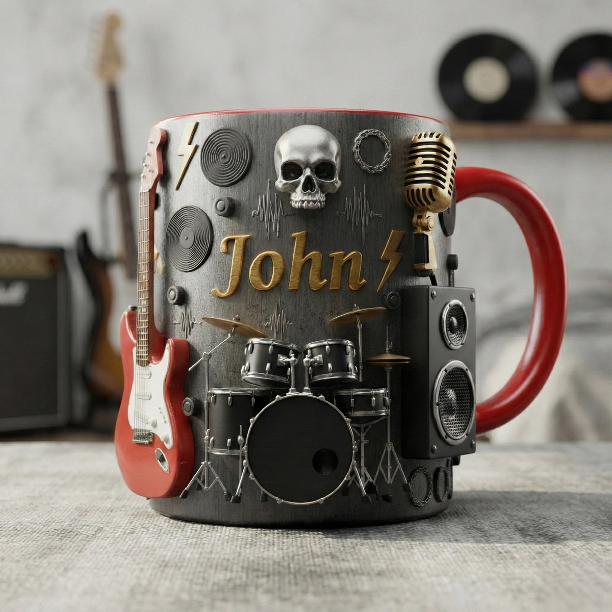 Rock Coffee Accent Mug - Personalized Gifts For Rock Lovers 01hymg291225-Homacus