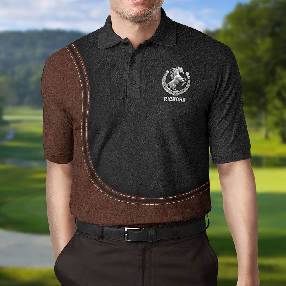 Horse Lover 3D Polo Shirt - Custom Photo Gifts For Horse Riders 04pgqn060825-Homacus