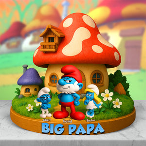 Big Dad Acrylic Plaque - Personalized Gifts For Dad 01toqn050525-Homacus