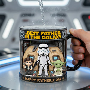 Best Universe Dad Magic Mug - Personalized Gifts For Dad 05OHLU160426-Homacus