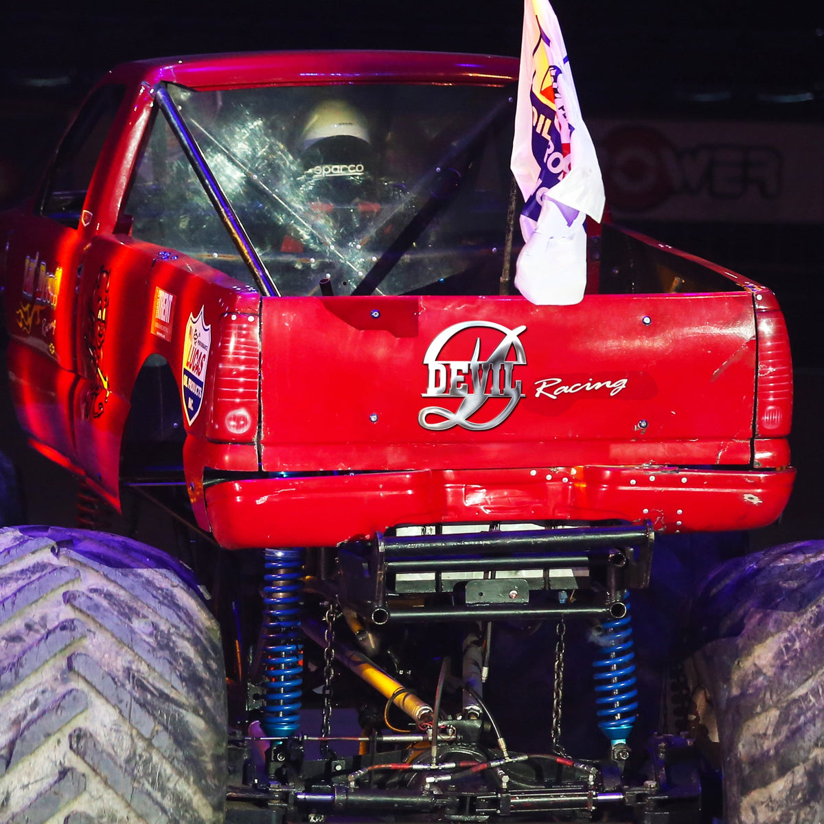 Personalized Gifts For Truck Lover Emblem Monster Truck Decor Custom Emblem-Homacus