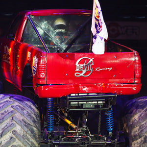 Personalized Gifts For Truck Lover Emblem Monster Truck Decor Custom Emblem-Homacus