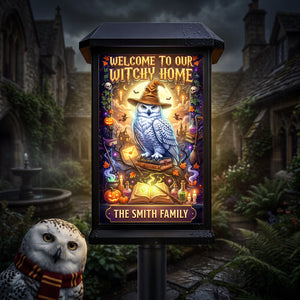Magical Owl Solar Garden Lamp - Personalized Family Gifts 03tyta190826-Homacus