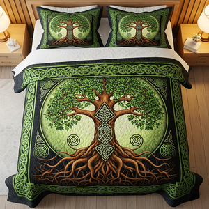 Tree Of Life Quilt Bedding Set Special Line 02HUPU150725-Homacus