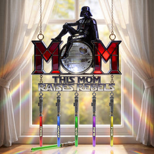 Mom Of Little Kids Suncatcher - Personalized Gift For Mom 06KILU300326-Homacus
