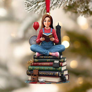 Personalized Gifts For Book Lovers Christmas Ornament 02hutn181025-Homacus