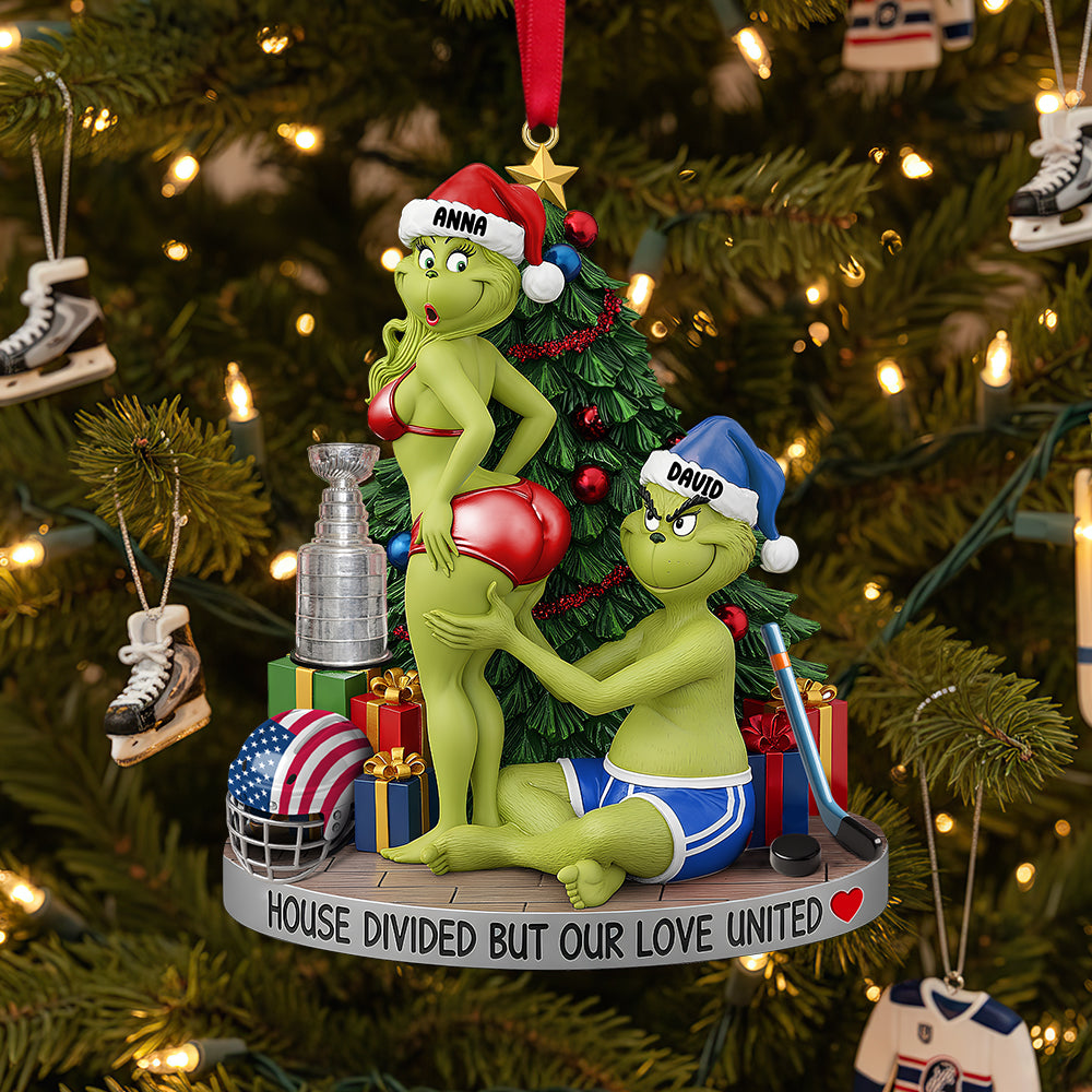 Personalized Funny Gifts For Sport Lover Couple Christmas Ornament 02hutn250925-Homacus