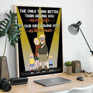 Personalized Gifts For Wife Canvas Print Mother's Day 05KAMH140325HG-Homacus