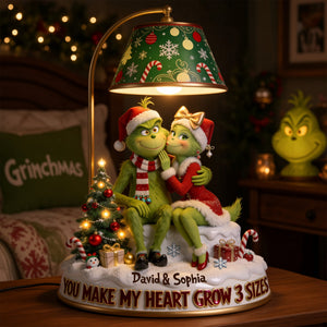 Love Couple Christmas Light Box, Personalized Gifts For Couple 06PGLU190826