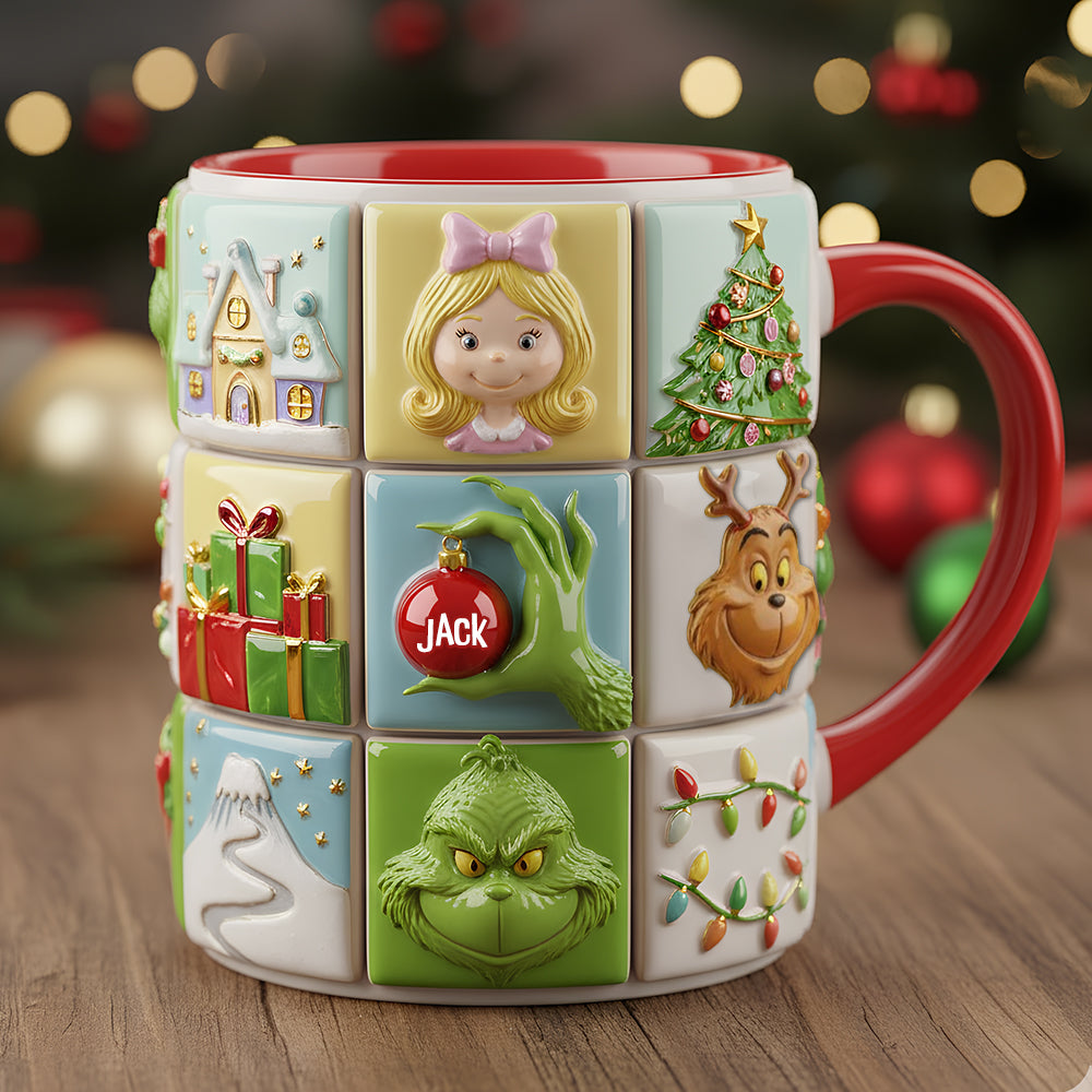 Holiday Characters Puzzle Coffee Mug Personalized Gifts For Christmas 05totn311025-Homacus