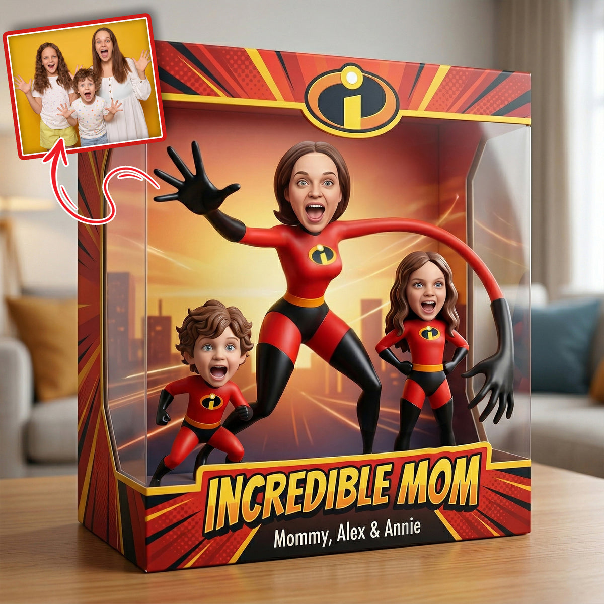 Fantastic Mom Acrylic Plaque - Custom Photo Gifts For Moms 03qhlu280326-Homacus