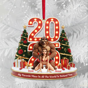 Personalized Funny Gifts For Couple Christmas Ornament 04ohmg161025-Homacus