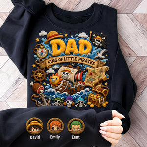 Dad's Greatest Treasure Shirt - Personalized Gift For Dads 06PAQN200526-Homacus