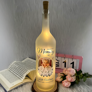 Custom Photo Gifts For Heaven Bottle Lamp 01HUDT220225-Homacus