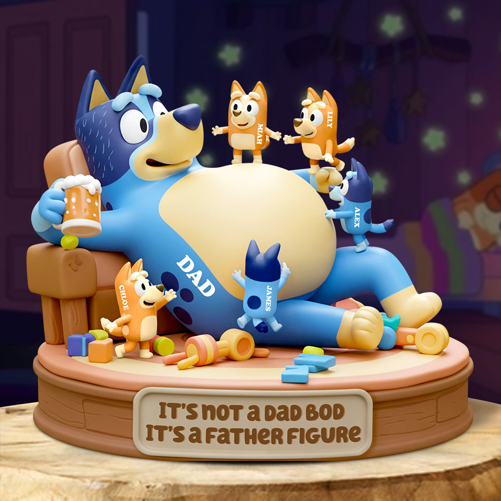 Dad Bod Acrylic Plaque - Personalized Gift For Dad 01QHDT100525-Homacus