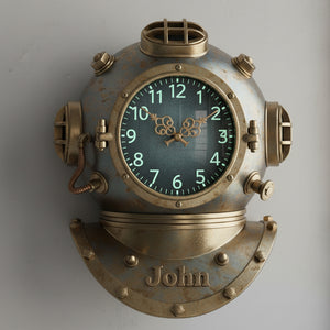 Personalized Gifts For Diver Lovers Acrylic Hanging Wall Clock 02HYTN261225-Homacus
