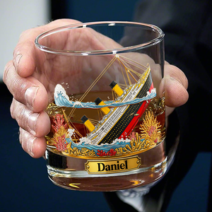 Legendary Ocean Voyage Whiskey Glass - Personalized Gifts For Boat Lovers 01HYLU140825-Homacus