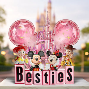 Cartoon Friends Acrylic Plaque – Personalized Gifts For Besties 03ohqn060625-Homacus