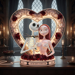 Naughty Spooky Couple Light Box - Personalized Gift For Couples 03OHDT021225-Homacus