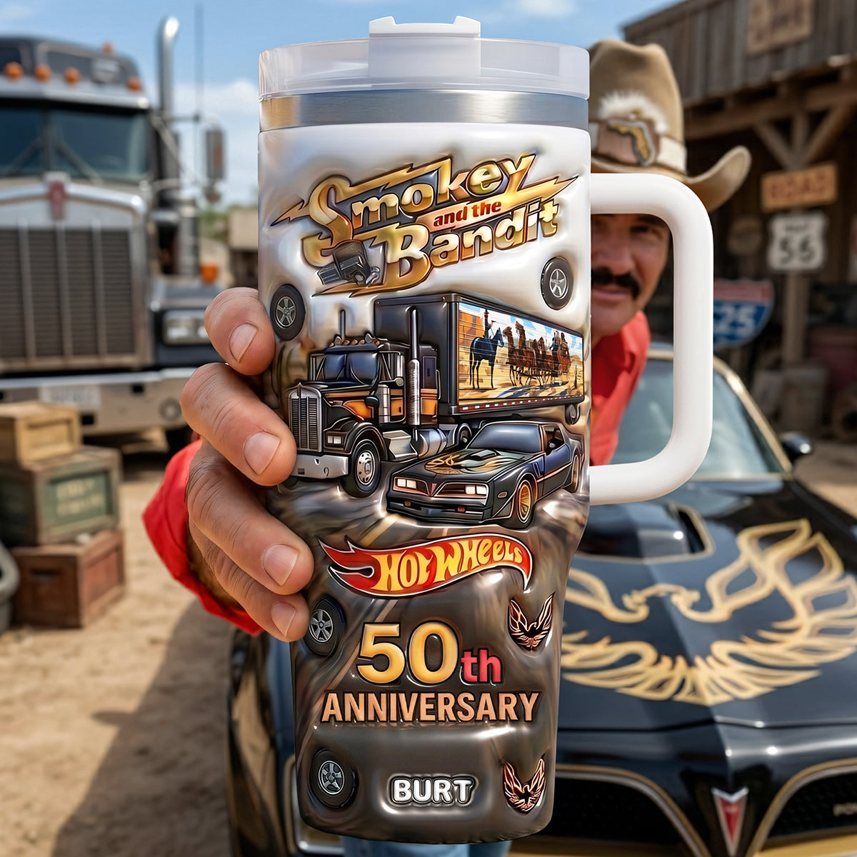 Cool 50th Anniversary Tumbler - Personalized Gifts 01tgta180526-Homacus