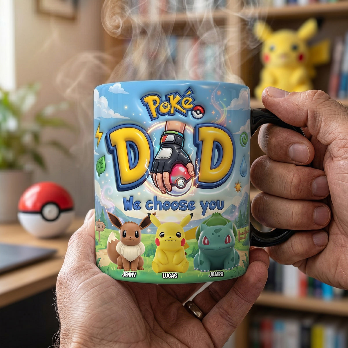 The Chosen Dad Magic Mug - Personalized Gifts For Dads 04natn110526-Homacus