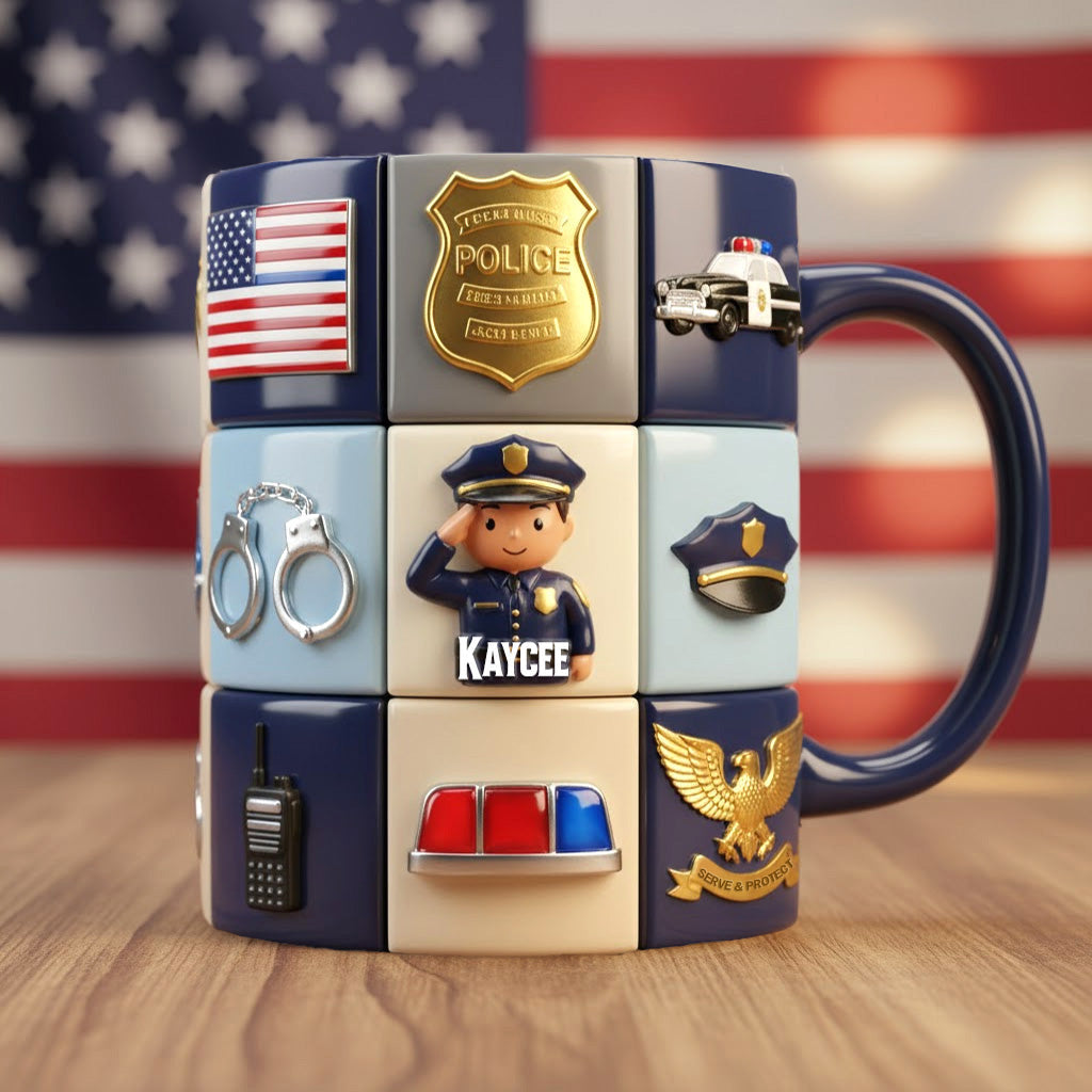 Personalized Gifts For Police Coffee Accent Mug 02tomg311025-Homacus