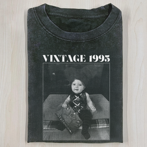 Birthday Halloween Costume Vintage Shirt - Custom Photo Gifts For Loved Ones 03nata290825-Homacus