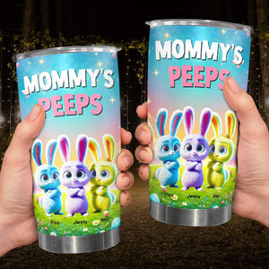 Personalized Gifts For Grandma Easter Day Tumbler Grandma's Bunny Peeps 032TGMH070325-Homacus