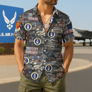 Soldier 3D Hawaiian Shirt - Personalized Gifts For Soldier 01hupu180625-Homacus