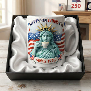 Libertea Coffee Mug American Freedom - Personalized Gift For Patriots 04totn040326