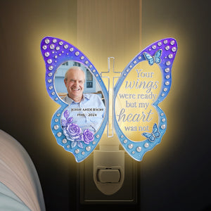 Memorial Heaven Acrylic Night Light Personalized Gift For Heaven 04PGDT080725-Homacus
