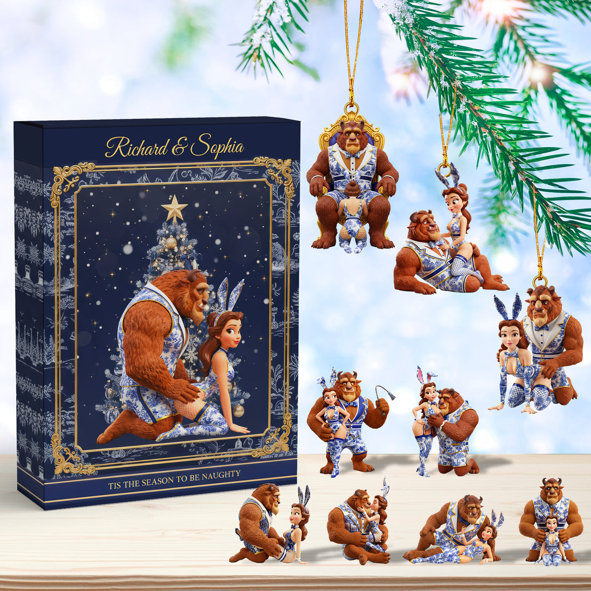 Naughty Couple Acrylic Blind Box - Personalized Gifts For Couple 02ohqn161025-Homacus