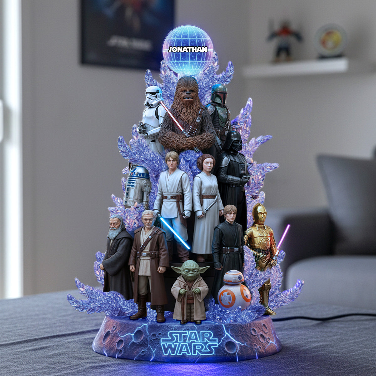 Epic Heroes Acrylic Light Box - Personalized Gifts 02pamg191125-Homacus