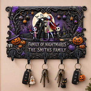 Gothic Family Acrylic Key Hanger - Personalized Gifts For Family 06ohdh280726