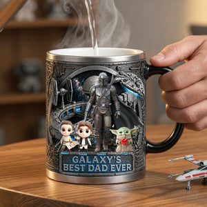 Outer Space Dad Camp Magic Mug - Personalized Gifts For Dad 06QHTN250426-Homacus