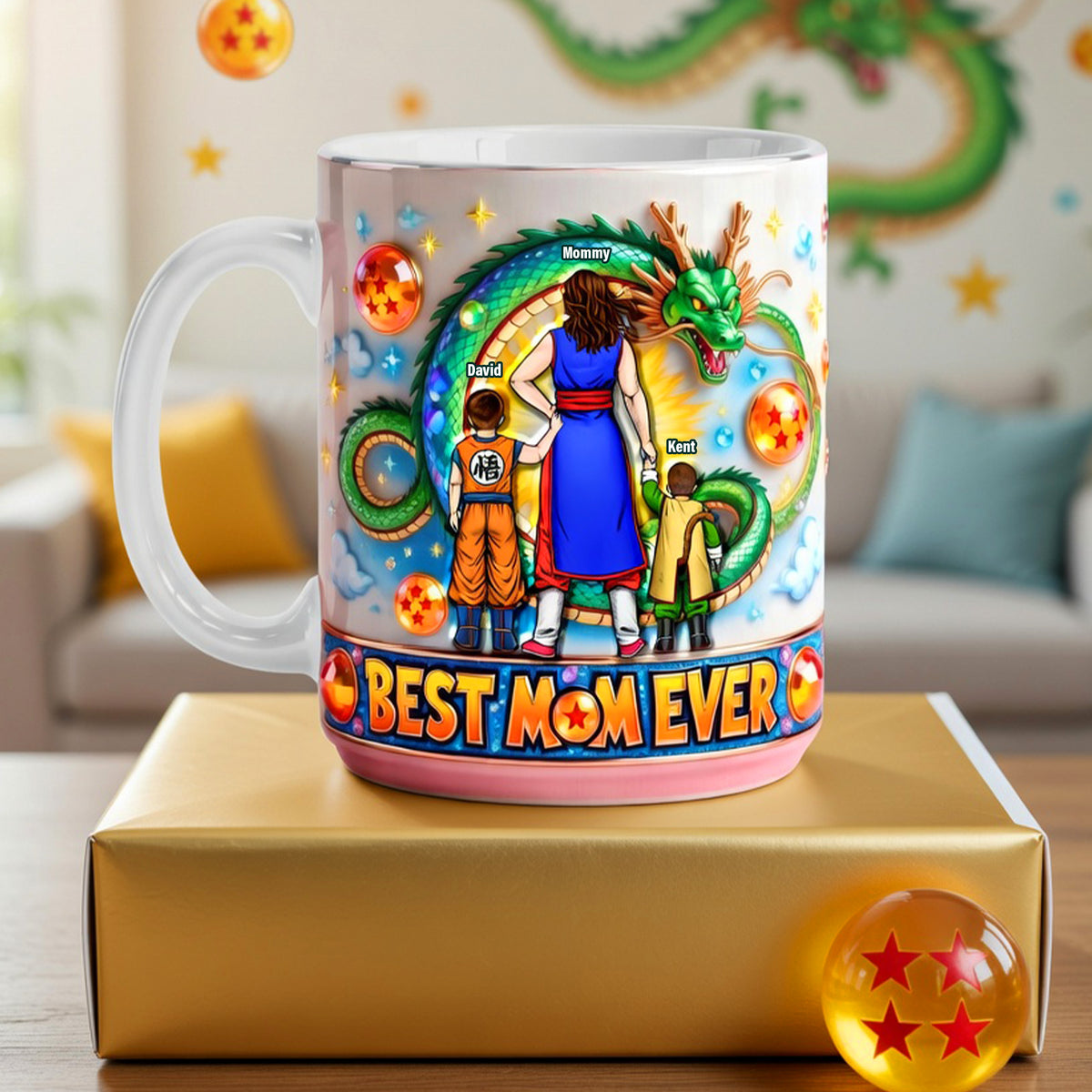 Legend Warrior Mom Coffee Mug - Personalized Gifts For Mother's Day Coffee Mug 04OHQN100426HH-Homacus