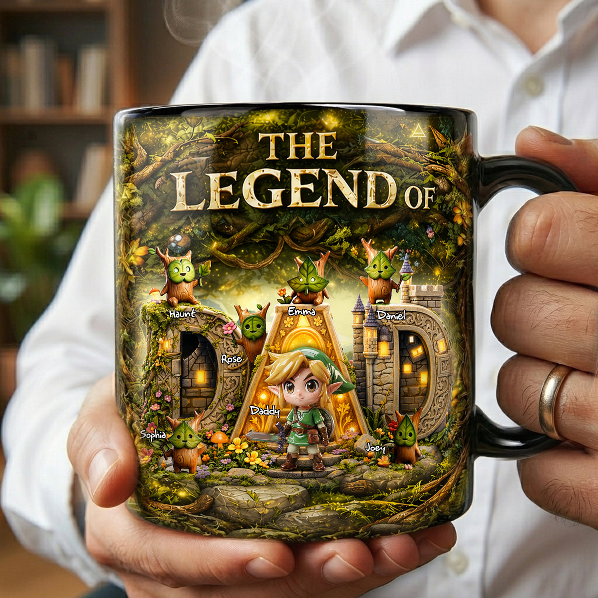 Fantasy Adventure Magic Coffee Mug - Personalized Gifts For Dad 01tolu220426-Homacus