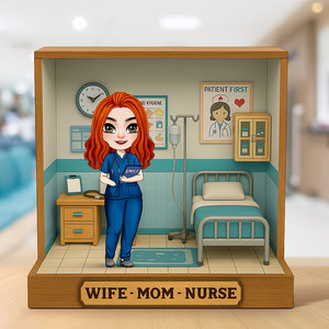 Personalized Gifts For Nurse Mom Plaque 04napu150425-Homacus