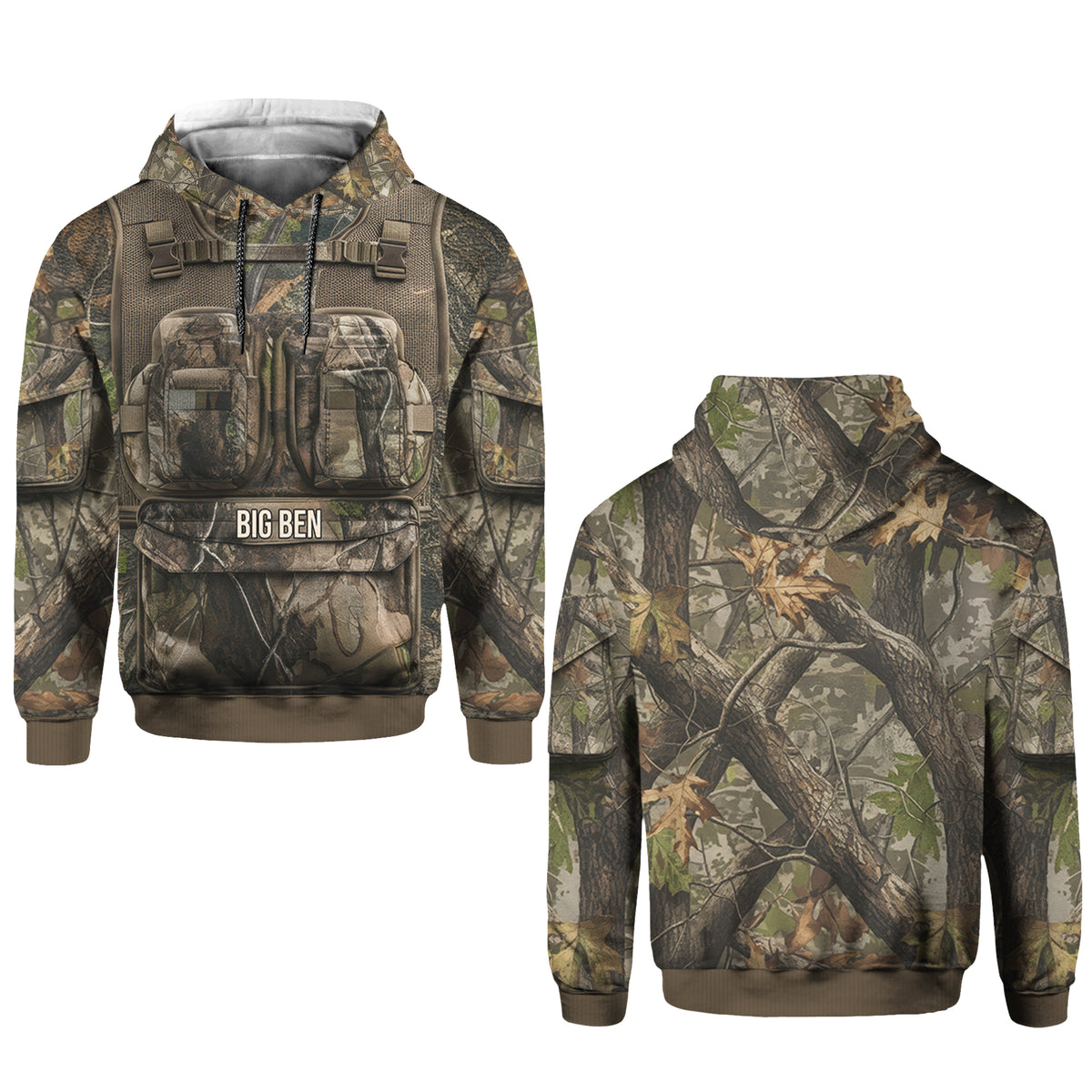Outdoor Hunting 3D Hoodie – Personalized Gifts For Hunting Lovers 03ohqn261225-Homacus