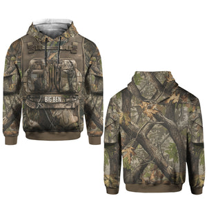 Outdoor Hunting 3D Hoodie – Personalized Gifts For Hunting Lovers 03ohqn261225-Homacus