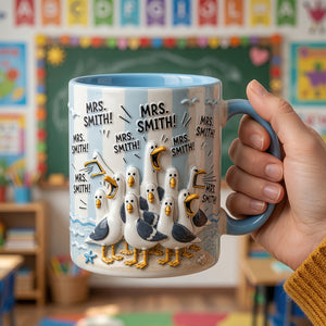 Funny Needy Teacher Life Accent Mug - Personalized Gifts For Teachers 04qhdt220726