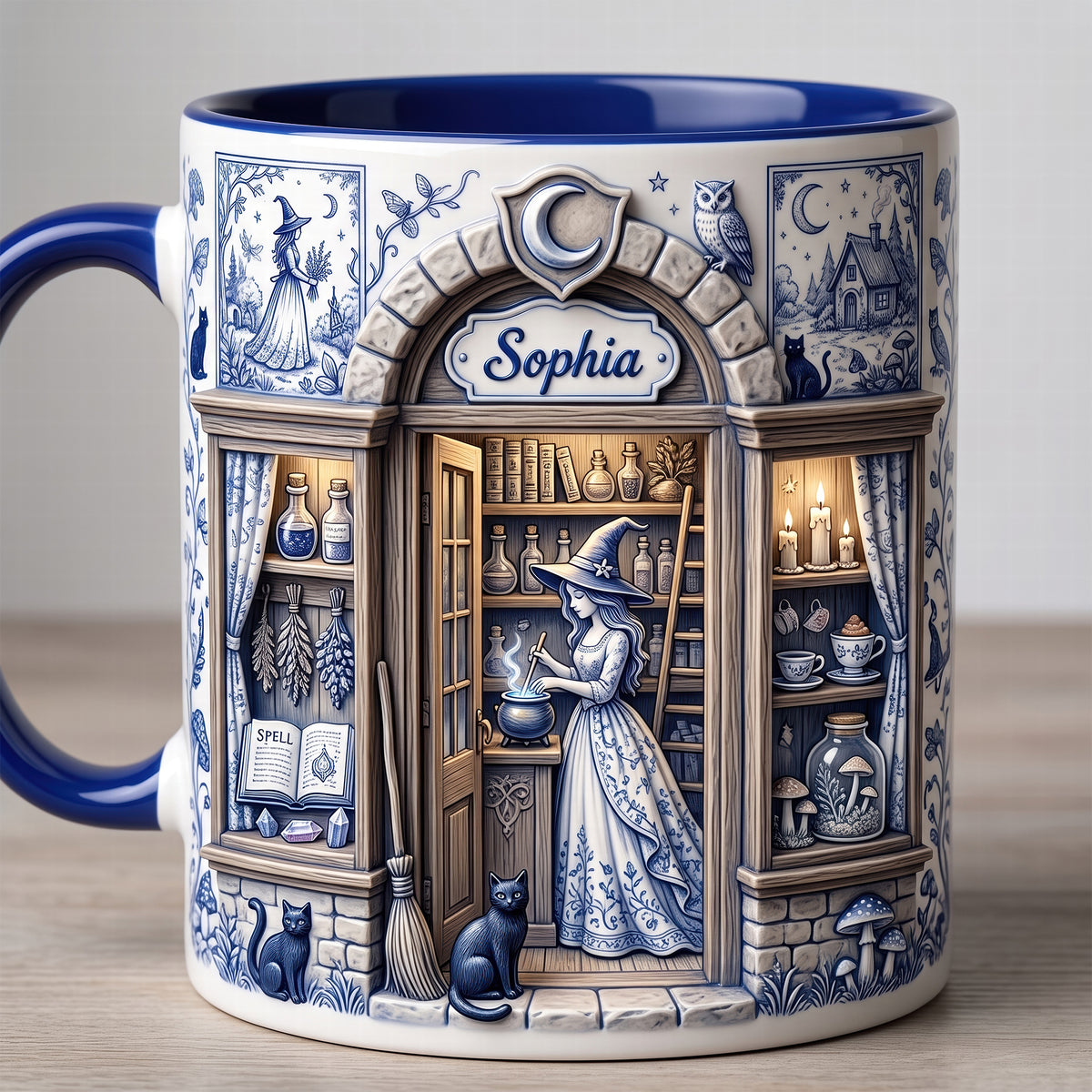 Witch Apothecary Shop Coffee Mug - Personalized Gifts For Witches 04tyqn200726