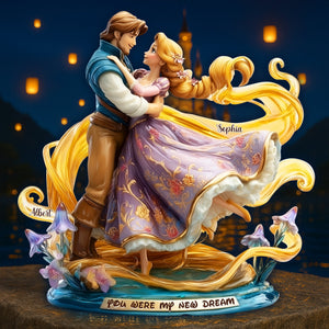 Romantic Couple Acrylic Plaque - Personalized Gifts For Couple 02TGLU060525-Homacus