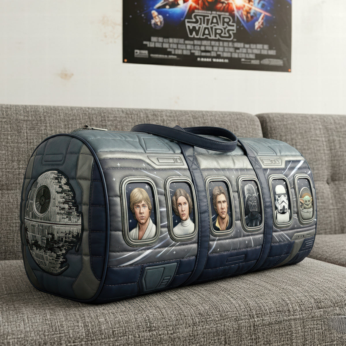 Cosmic Crew Quilted Duffle Bag - Personalized Gifts 03naqn190126-Homacus