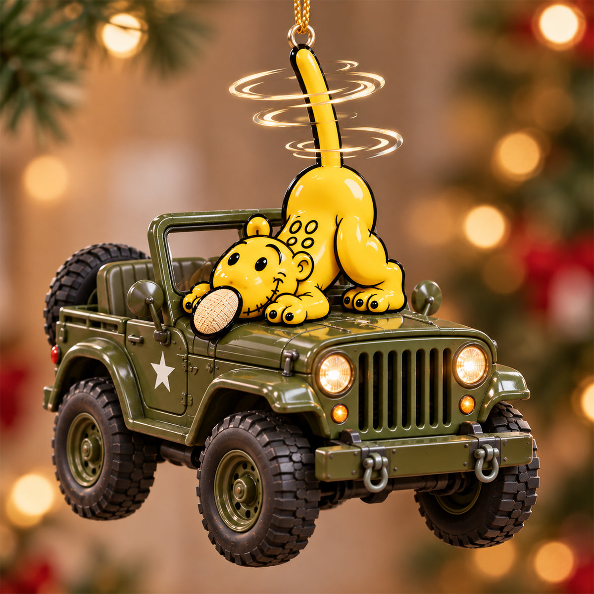 Cute Mysterious Animal Off-road Ornament - Personalized Gifts For Off-road Lovers 03qhtn131026-Homacus