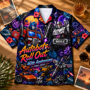 40th Aniversary Hawaiian Shirt - Personalized Gifts 03hadh010726