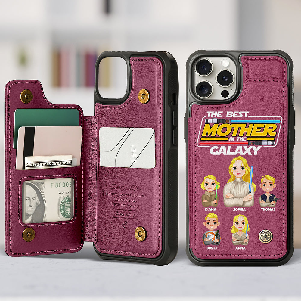 Personalized Gifts For Mom Leather Flip Wallet Phone Case 02xqqn250225hg-Homacus