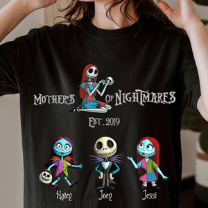 Spooky Mom Shirt - Personalized Gift For Mom 01OHLU250325-Homacus